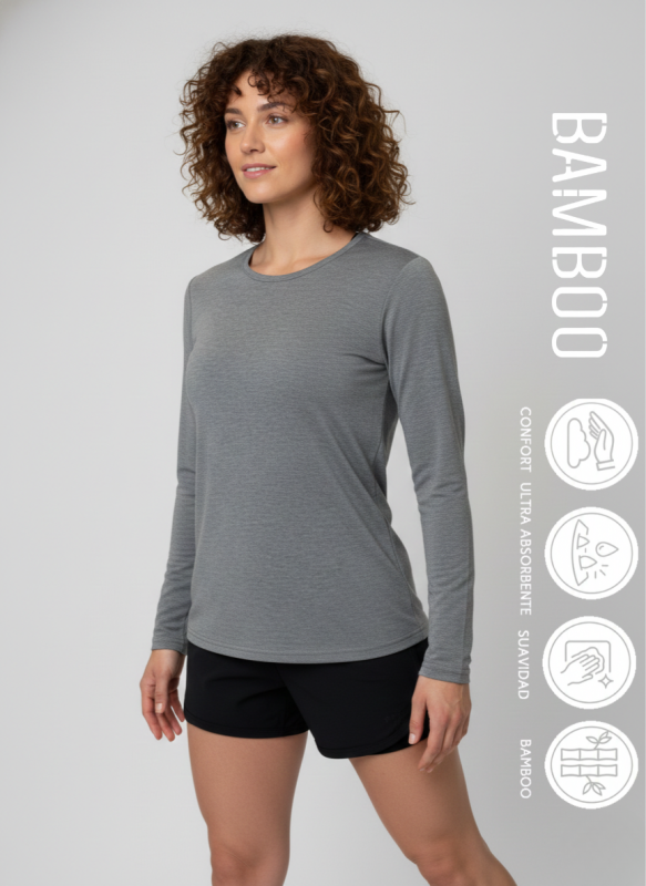 Remera Mangas Largas Bamboo