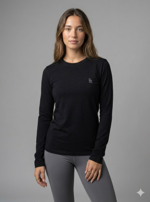 Remera Basica Mangas Largas