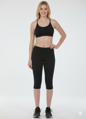 Calza Capri Under Knee Tiro Medio