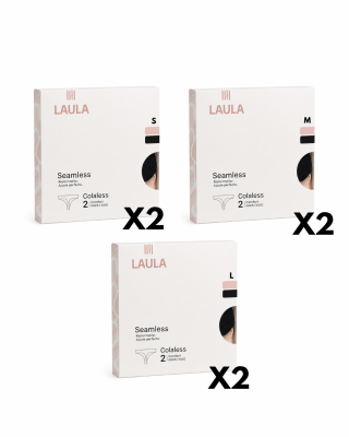 Kit De 6 Pack Colaless Seamless