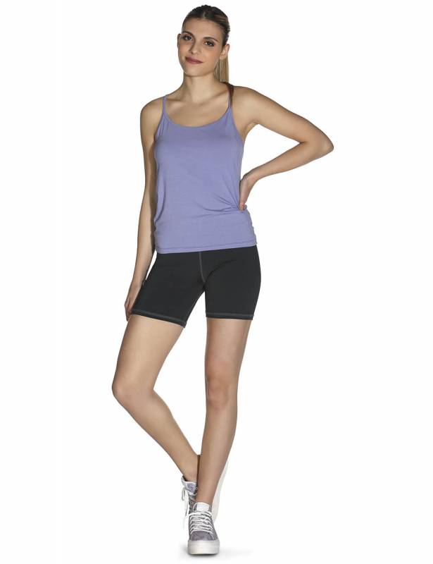 Musculosa Tira Fina Lea
