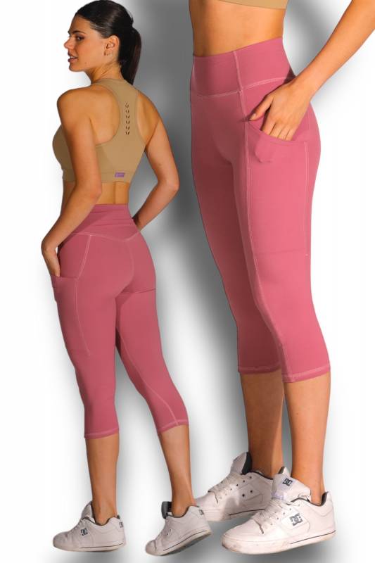 Calza 3/4 Con Bolsillos Maldivas